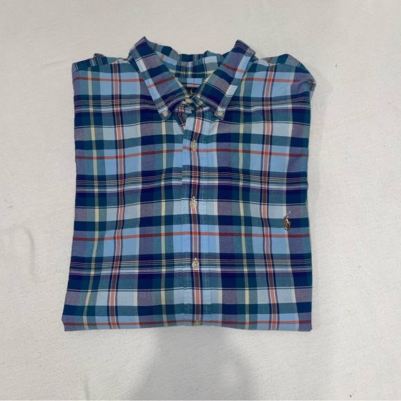 RALPH LAUREN Mens 3XB Plaid Button-Down Shirt Bundle – Set of 3 | Classic Oxford - Picture 14 of 16